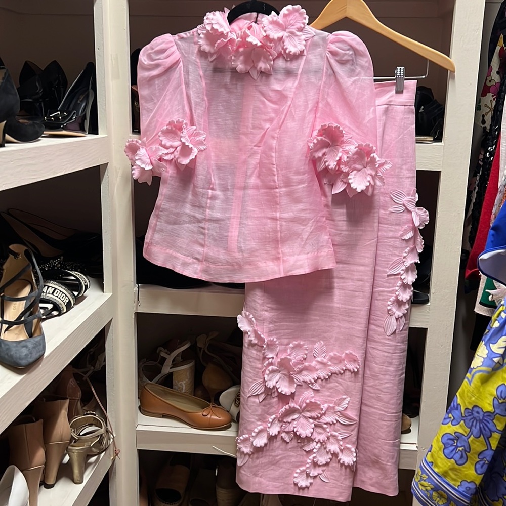 High tide zimmermann lilac/pink floral set size 1. (4/6)